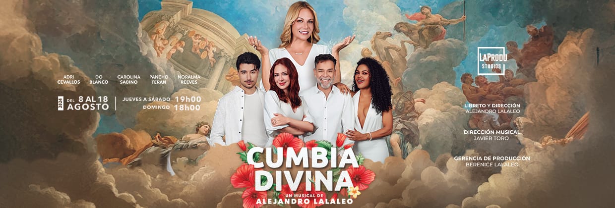 Cumbia divina 17 Agosto 19:00