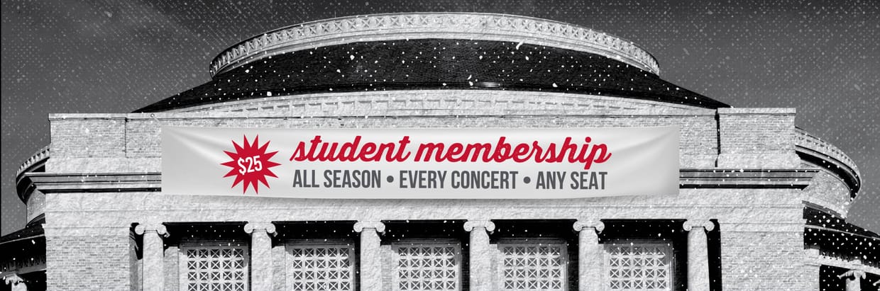 Dallas Morse Coors Concert Series: Student Membership 2026-27