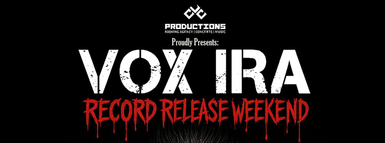 RECORD RELEASE WEEKEND | Vox Ira + Support: My Inner Circle
