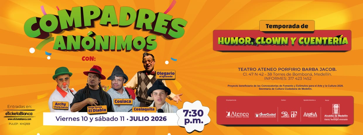 COMPADRES ANÓNIMOS (HUMOR Y CUENTERIA) 