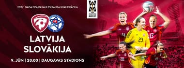 2027. gada PK sievietēm kvalifikācijas B līga, LATVIJA - SLOVĀKIJA