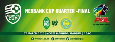 AmaZulu FC vs Casric Stars FC (Nedbank Cup Quarter-Final)