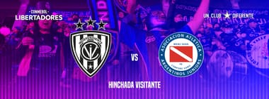 HINCHADA ARGENTINOS JRS (INDEPENDIENTE DEL VALLE vs ARGENTINOS JUNIORS)