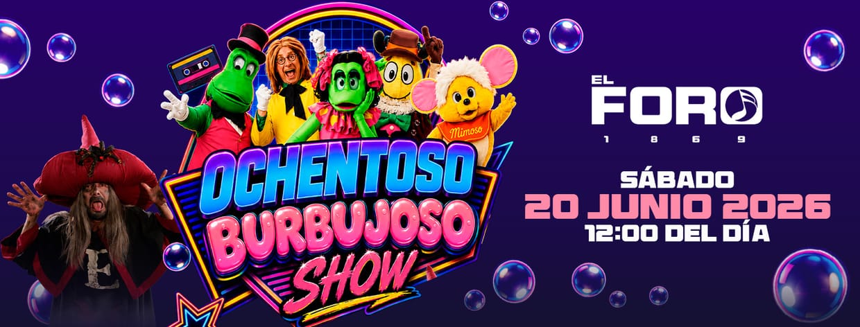 OCHENTOSO BURBUJOSO SHOW