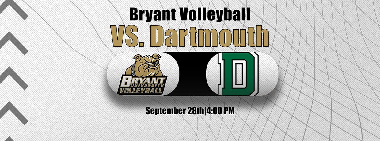 Bryant Volleyball vs. Dartmouth College