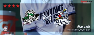 June 26th - Baton Rouge Rougarou vs. Abilene Flying Bison