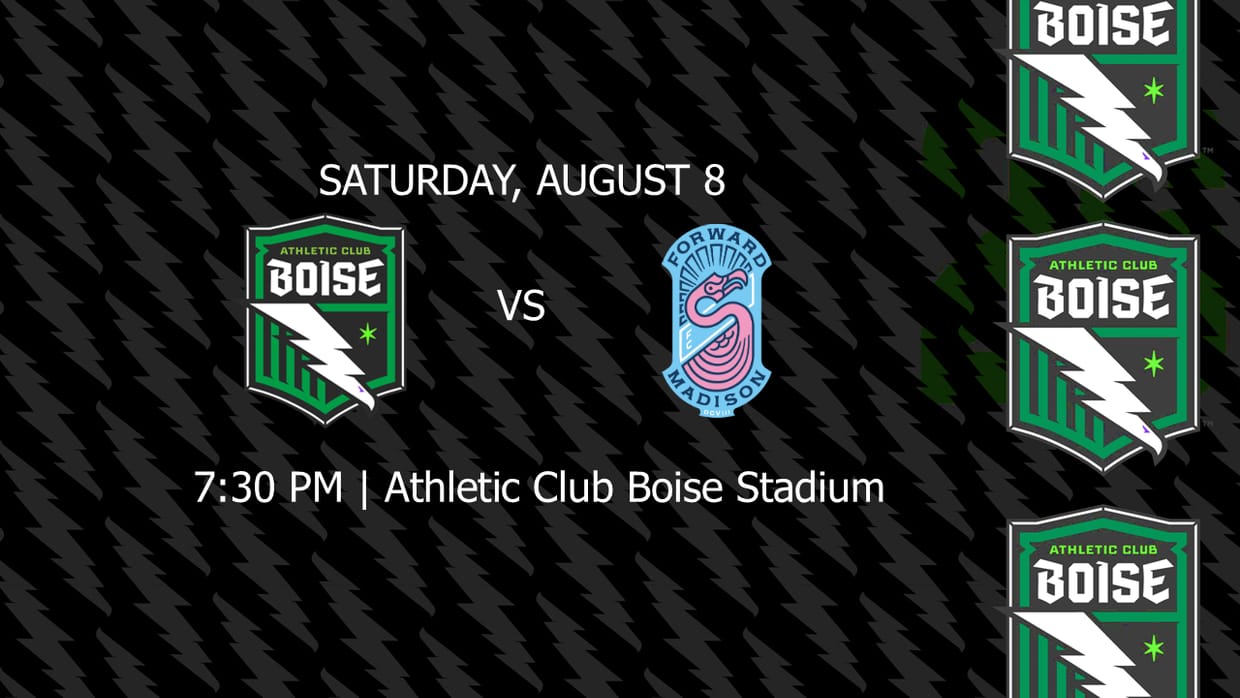 Athletic Club Boise vs Forward Madison FC