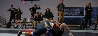 Upper Iowa vs Quincy (Men's Wrestling)