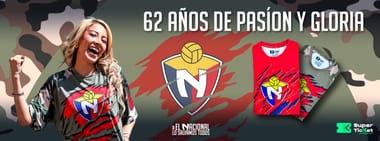 CAMISETA CONMEMORATIVA EL NACIONAL 2026 Y DONACIONES