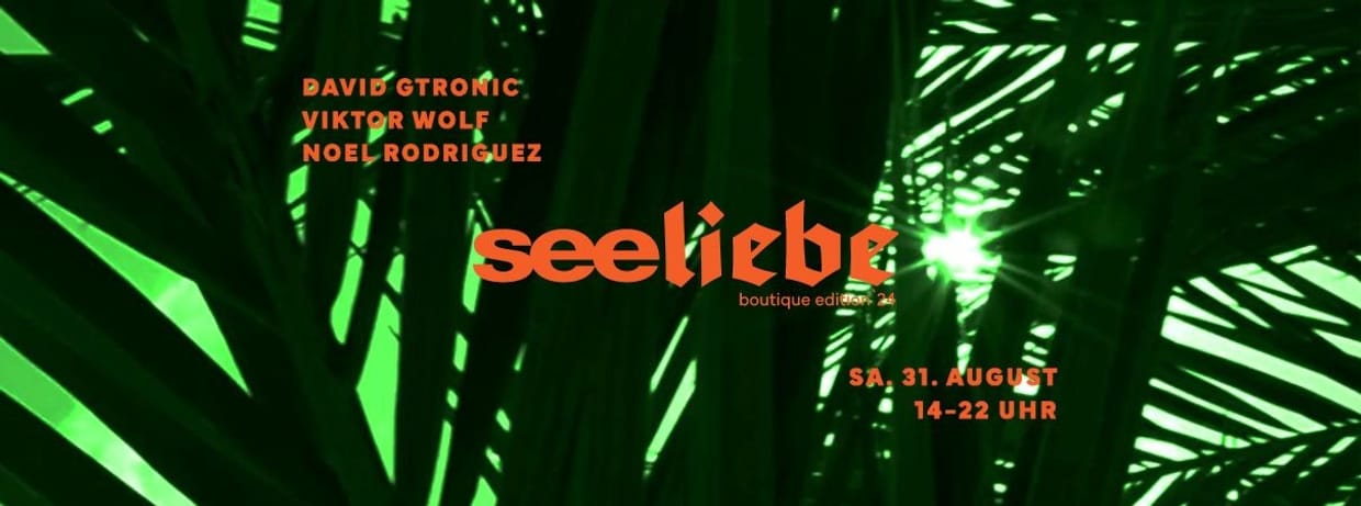 Seeliebe w/ David Gtronic, Viktor Wolf, Noel Rodriguez