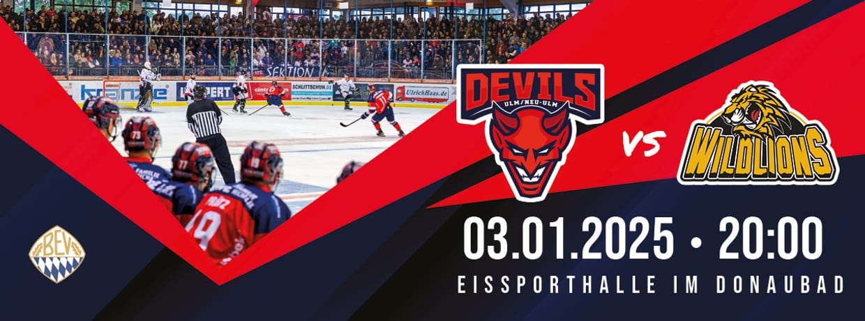 DEVILS Ulm/Neu-Ulm vs. ERSC Amberg Wild Lions