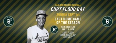 Ballers vs. Idaho Falls Chukars (Curt Flood Day)