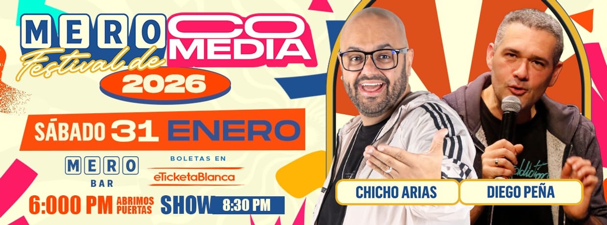 MERO FESTIVAL DE COMEDIA 2026: CHICHO ARIAS Y DIEGO PEÑA