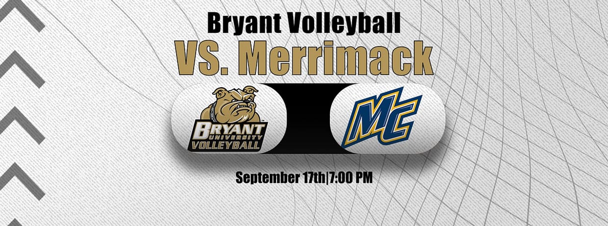 Bryant Volleyball vs. Merrimack