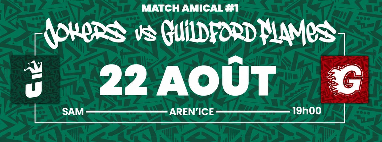 Amical vs Guildford - Sam 22 août 18h45