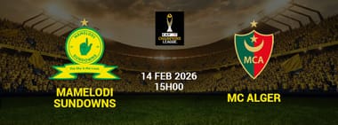 Mamelodi Sundowns vs MC Alger (Algeria)