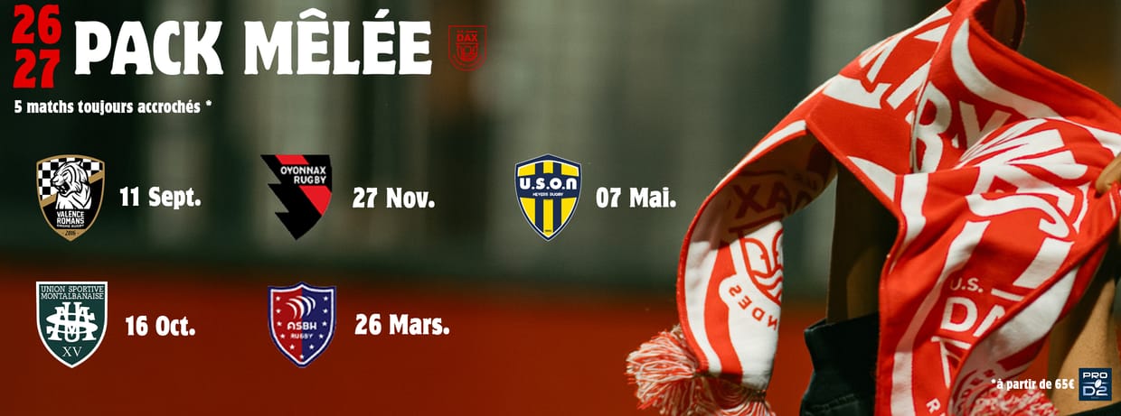 PACK ABONNEMENT MELEE