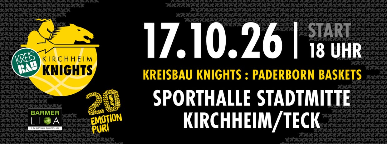 Kreisbau Knights vs. Paderborn Baskets