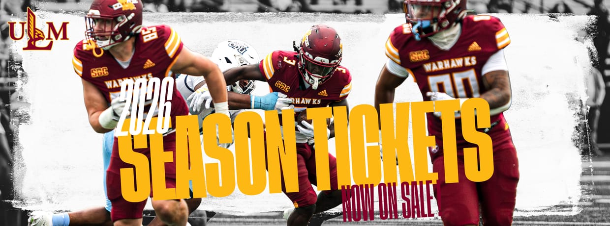 2026 ULM Football Season Tickets