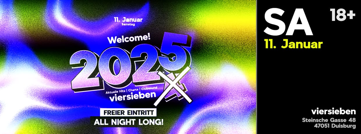 Welcome 2025 • 11.01