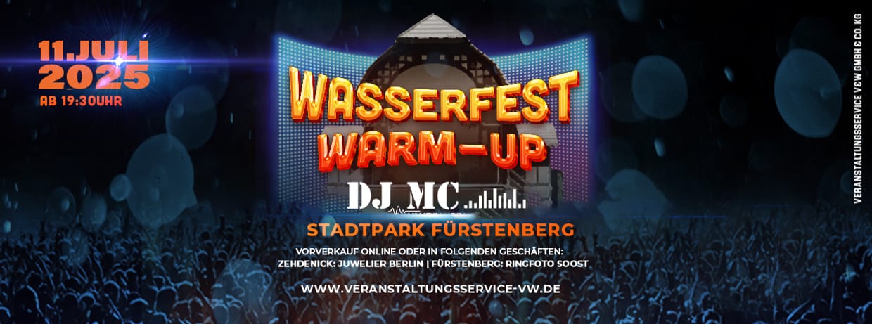 Wasserfest Warm-Up Party