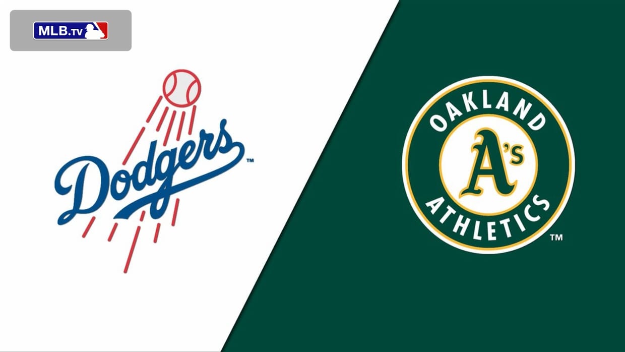 MLB Dodgers VS A's