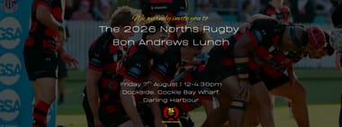Norths Rugby 2026 Bon Andews Lunch