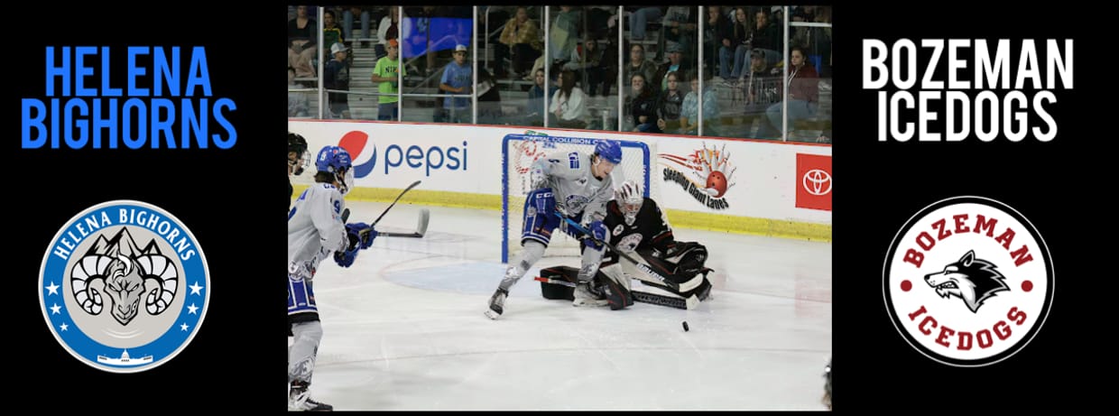 Helena Bighorns vs Bozeman Icedogs