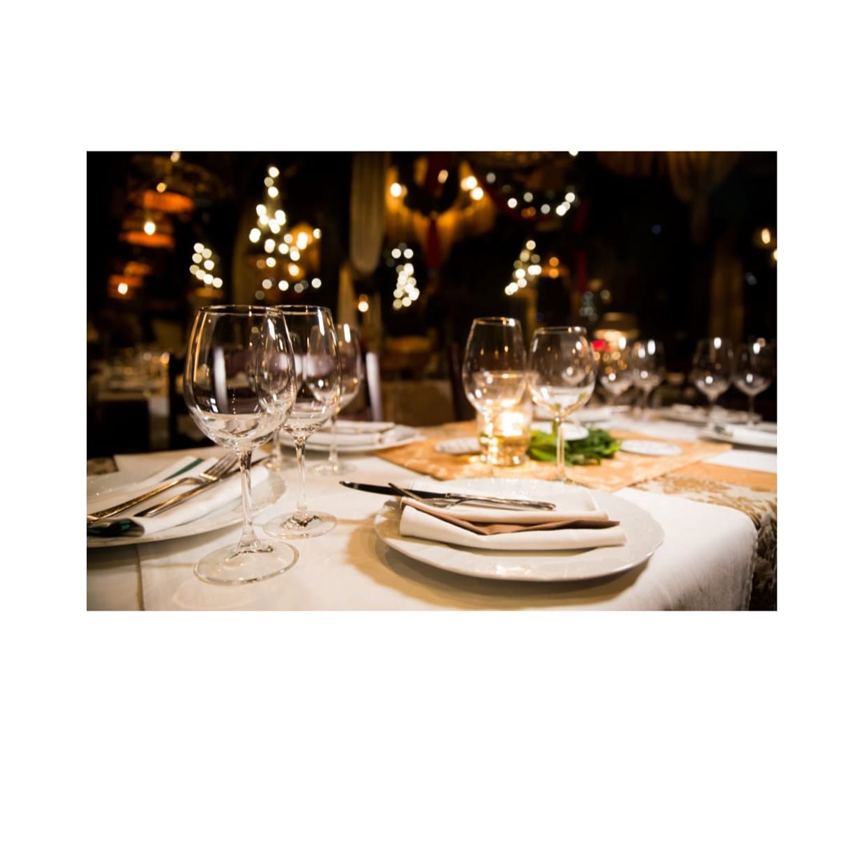 Candle Light Dinner für 2 Personen 