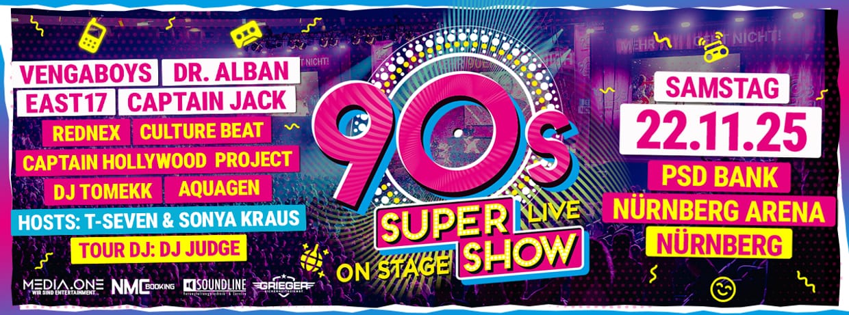 90s Super Show Nürnberg 2025