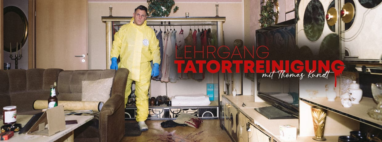 Lehrgang "Tatortreinigung" mit Thomas Kundt