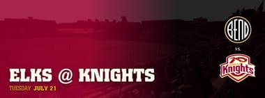 Bend Elks vs. Corvallis Knights (Gm. 1)