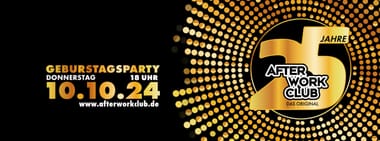 25 Jahre After Work Club – Das Original