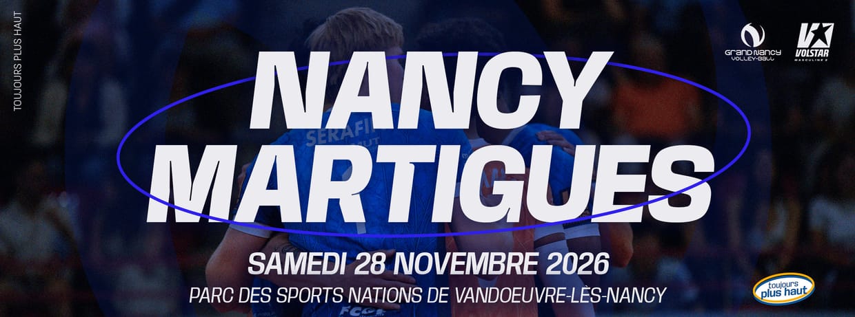 J8 - GRAND NANCY VOLLEY - MARTIGUES