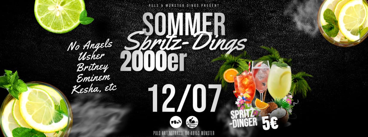 SOMMER SPRITZ DINGS | 12.07. | PULS Münster