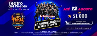 LA ARROLLADORA BANDA EL LIMÓN 12/08/2026