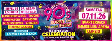 90s Super Show Leipzig 2026