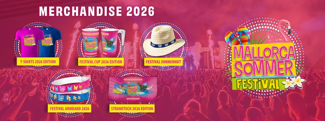 Mallorca Sommer Festival 2025 Merchandise