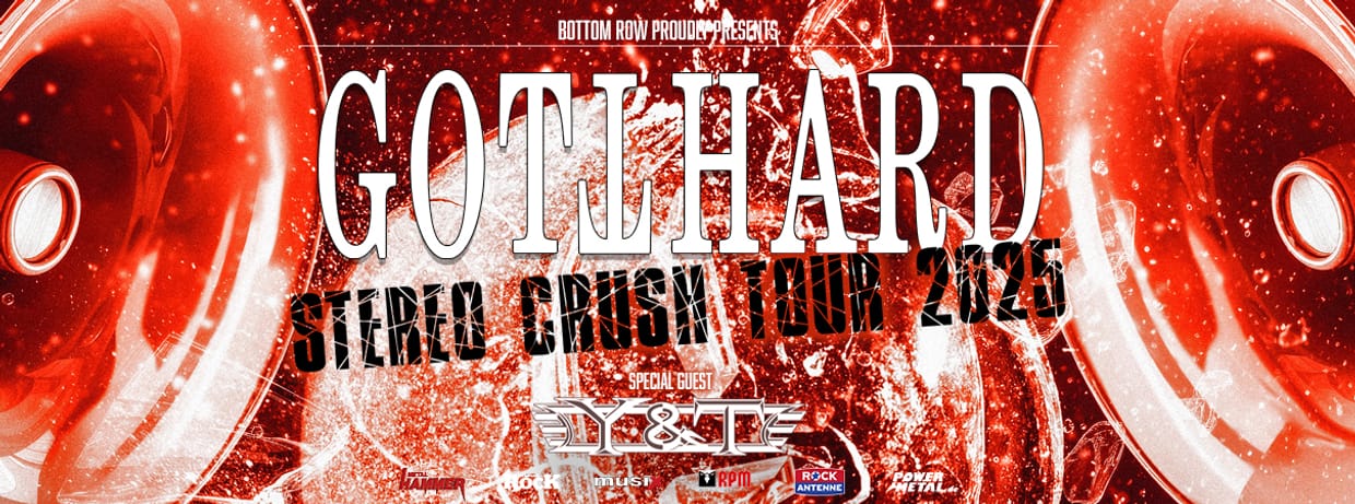 Gotthard • Stereo Crush Tour • 24.05.2025 Geiselwind