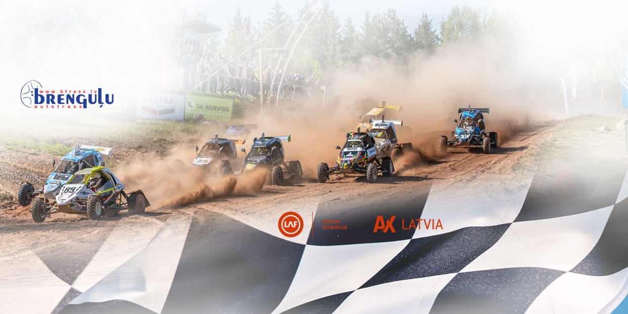 2025. Latvijas autokrosa čempionāta sezonas atklāšana Brenguļos