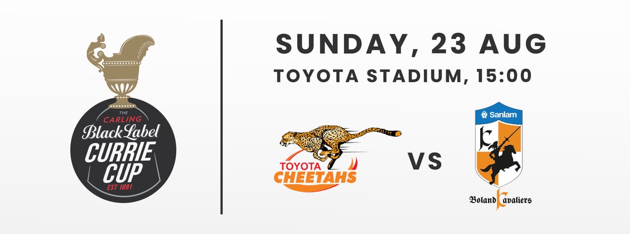 Toyota Cheetahs vs Sanlam Boland Kavaliers