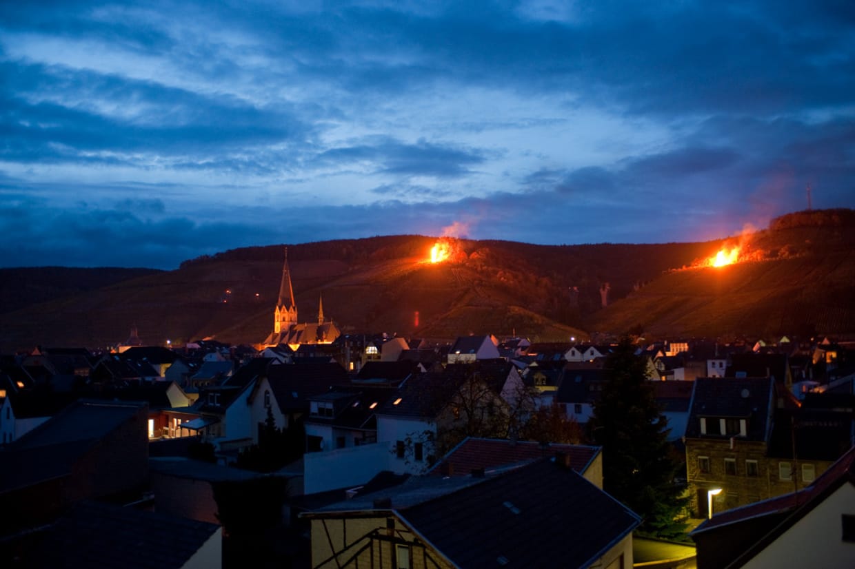 Feuerzauber 2- Wanderung zu den St. Martins-Schaubildern mit einem Gläschen Wein und anschließender Einkehr