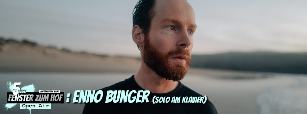 Enno Bunger (solo am Klavier) x Fenster zum Hof-Open Air 2024