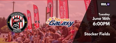 Snohomish United vs Tacoma Galaxy