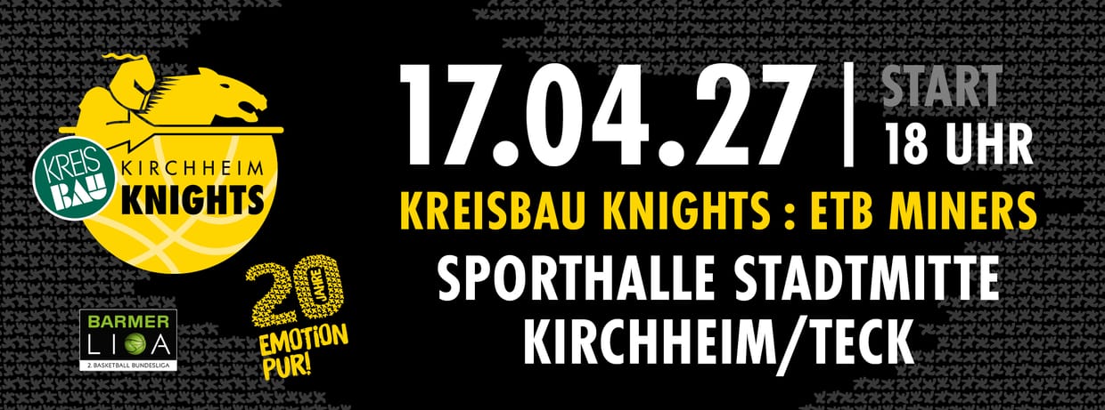 Kreisbau Knights vs. ETB Miners