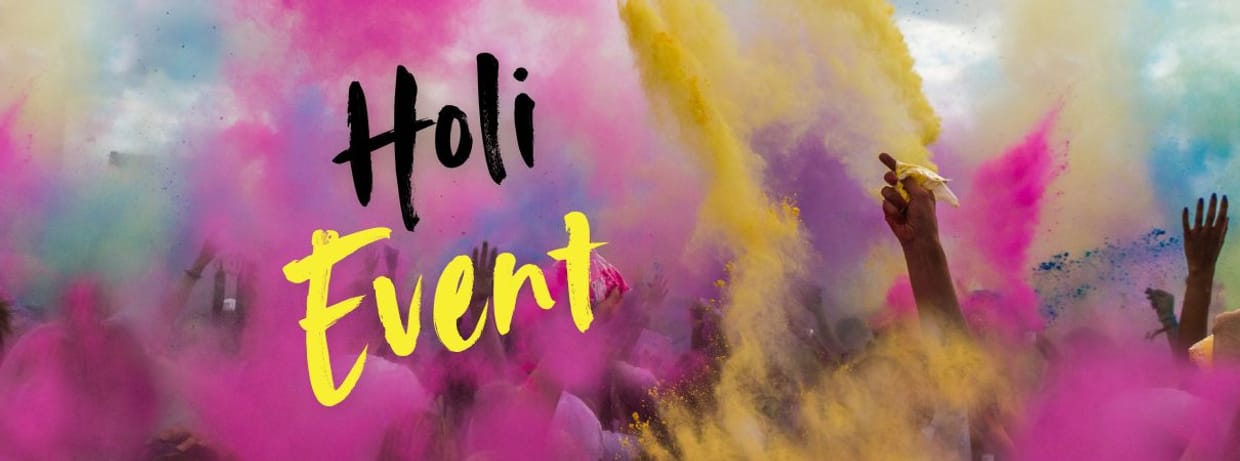 Muster: Holi-Event