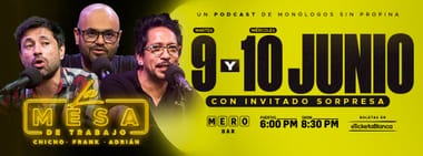 LA MESA DE TRABAJO EN VIVO EN MERO BAR