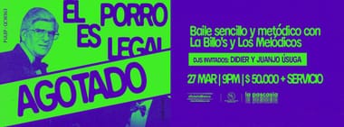 ORQUESTA LA PASCASIA PRESENTA: EL PORRO ES LEGAL, BAILE SENCILLO Y METÓDICO CON LA BILLO'S Y LOS MELÓDICOS