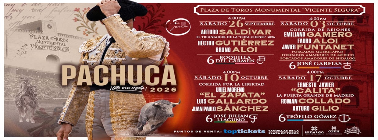 CORRIDAS DE TOROS DE FERIA