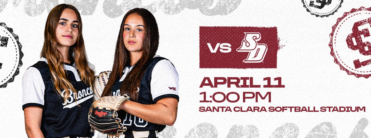Santa Clara Softball vs San Diego